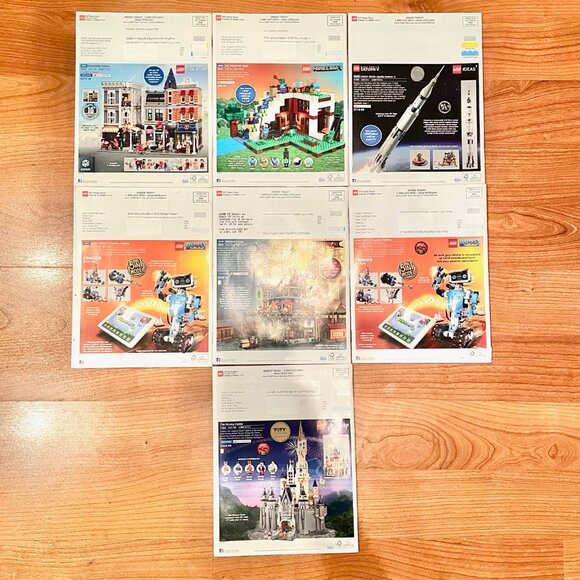 (7) Lego Shop at Home Catalogs Lots 2017 in Hand - Picture 2 of 9